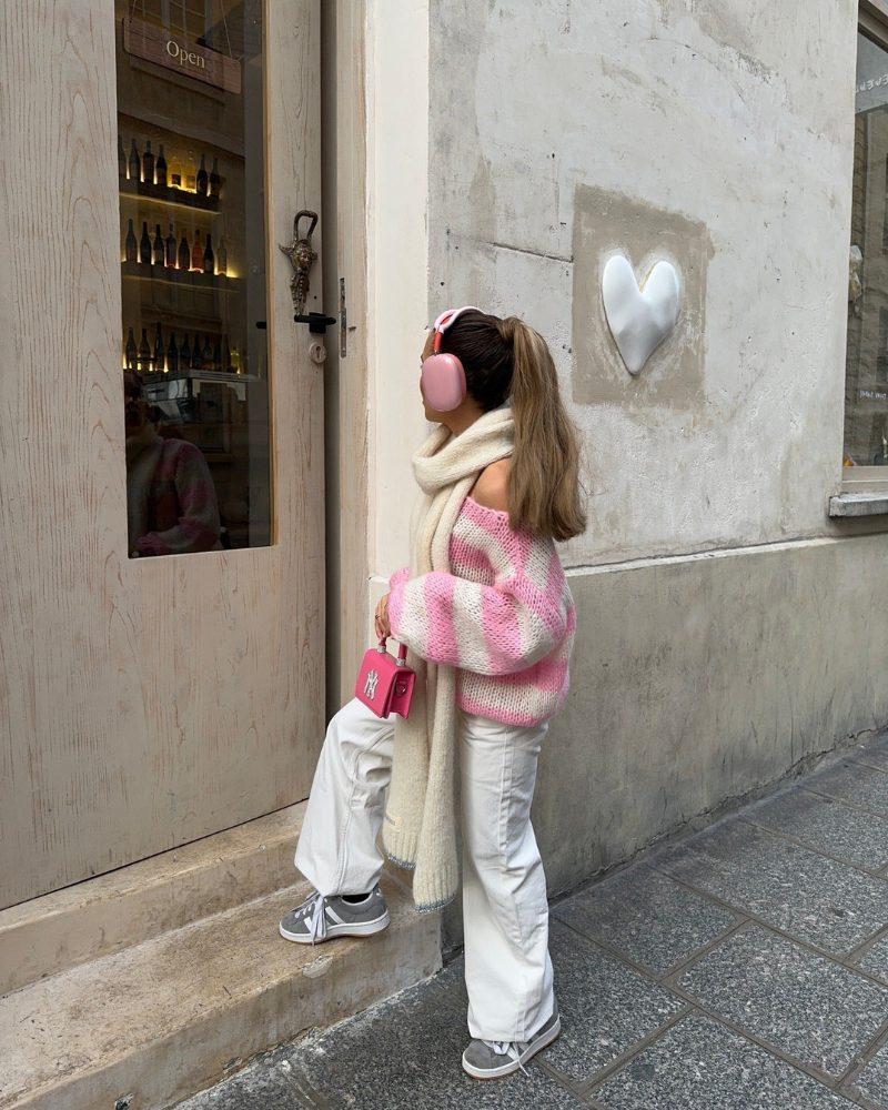 Chic Gestreepte Gebreide Trui™