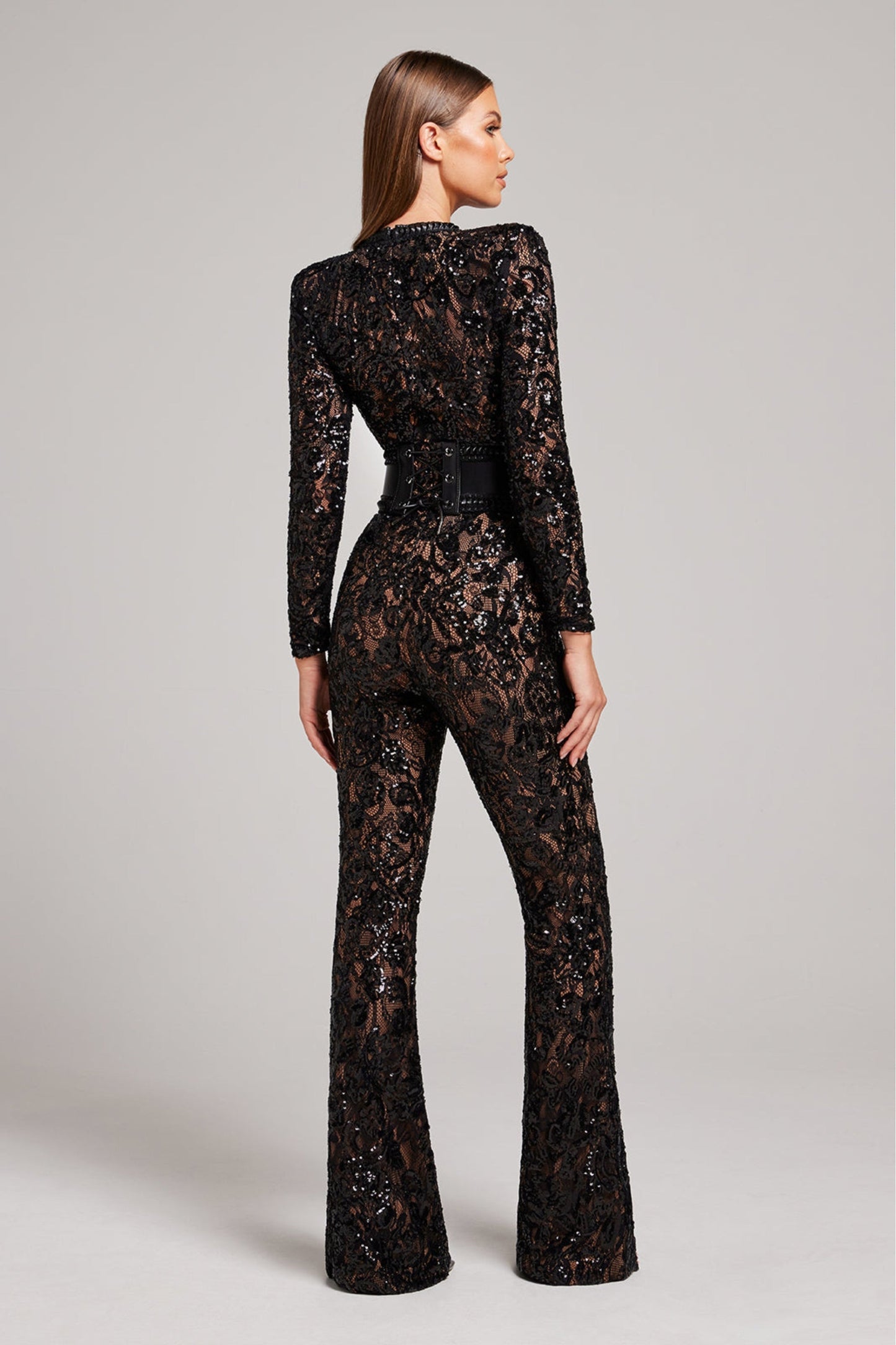 Elegante Middernacht Kant Jumpsuit™