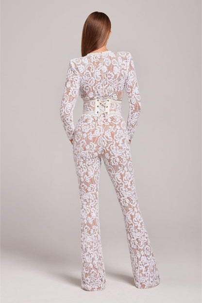 Elegante Middernacht Kant Jumpsuit™